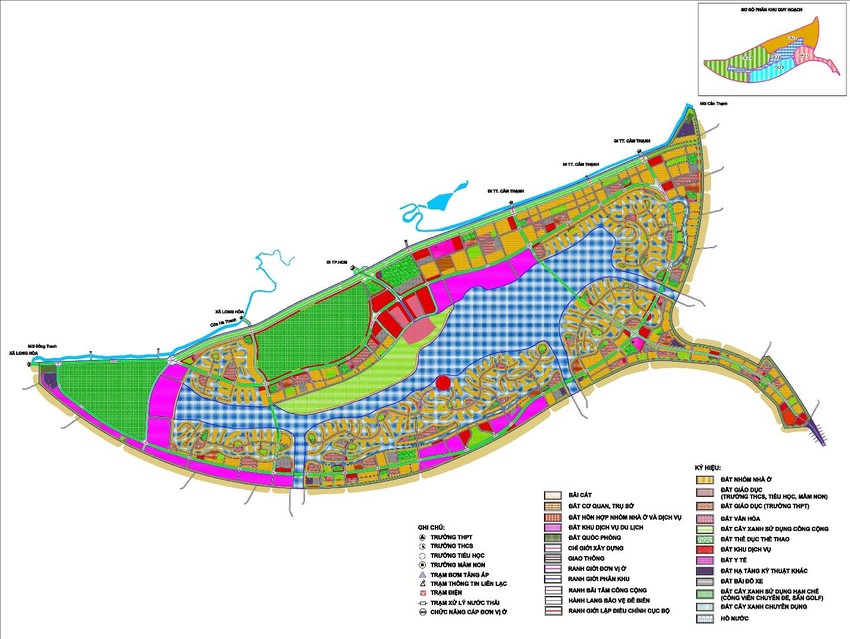 Quy hoạch chung Vinhomes Cần Giờ
